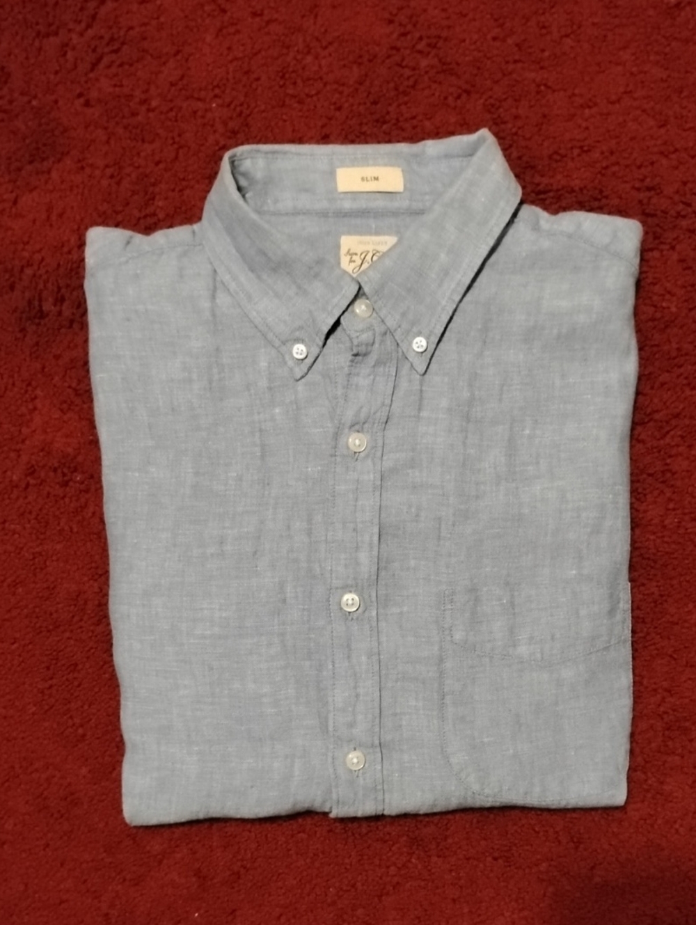 100% Irish Linen shirt from J. Crew Size M